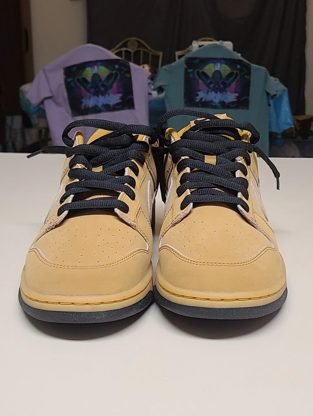Nike Dunk Low Retro SE Wheat Gum casual low top skateboard sneakers size 13